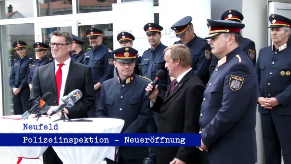 Eröffnung der Neufelder Polizeiinspektion 2015