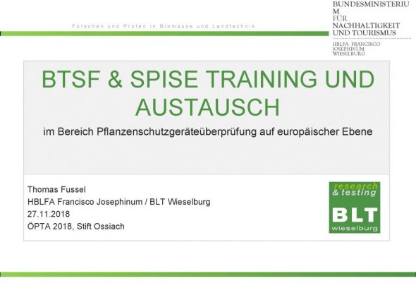 BTSF & Spise Training und Austausch