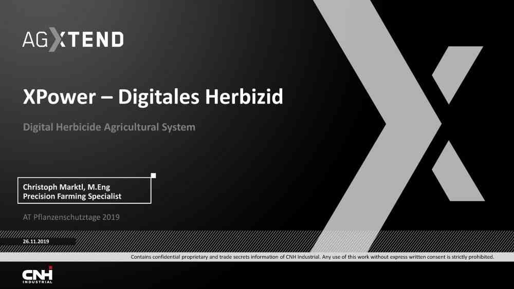 Read more about the article XPower–Digitales Herbizid