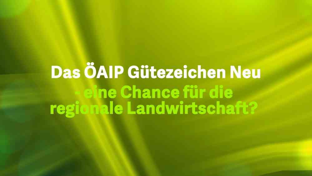 Read more about the article Das ÖAIP Gütezeichen Neu