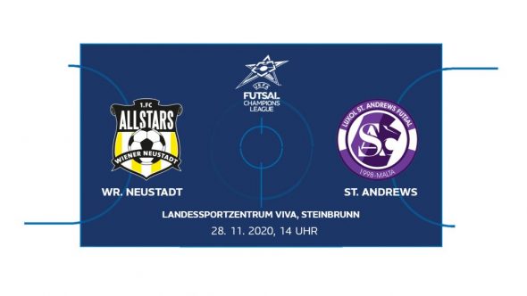 Futsal: Wr. Neustadt gegen St. Andrews