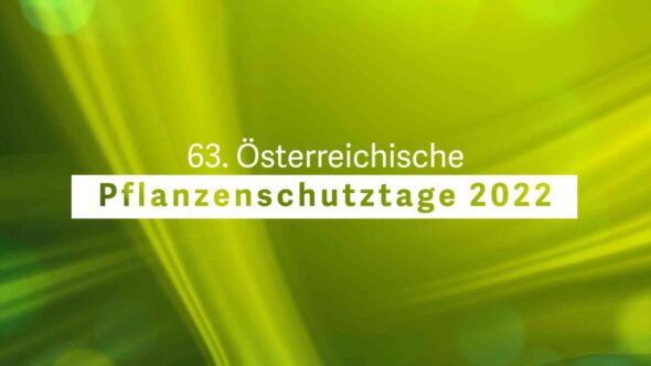 Pflanzenschutztage 2022 – Eröffnung
