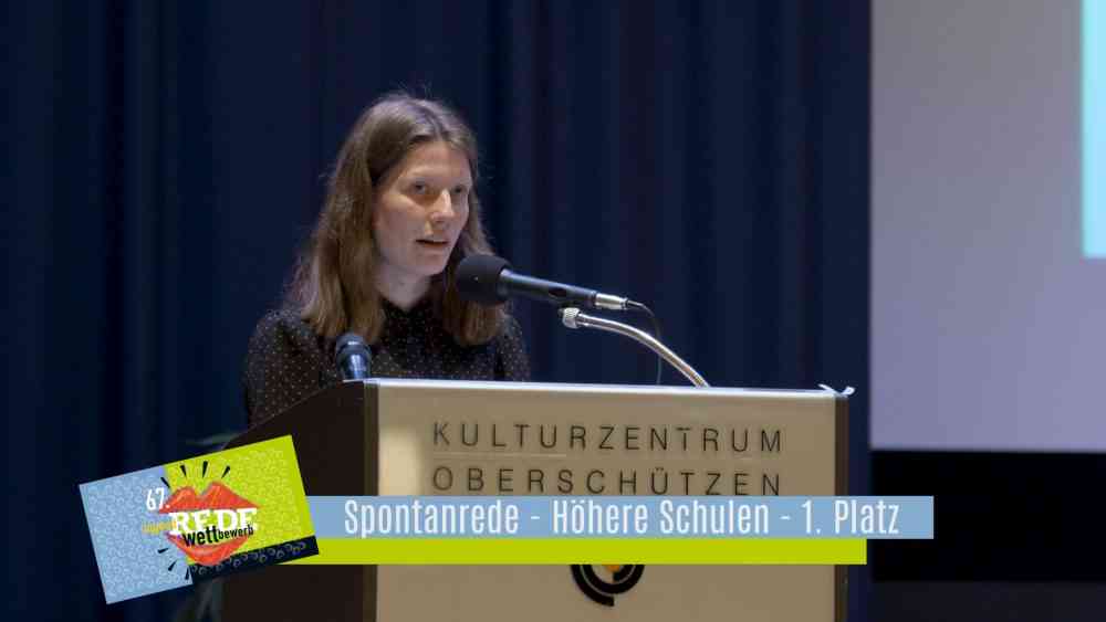 Redewettbewerb 2019 – Spontanrede