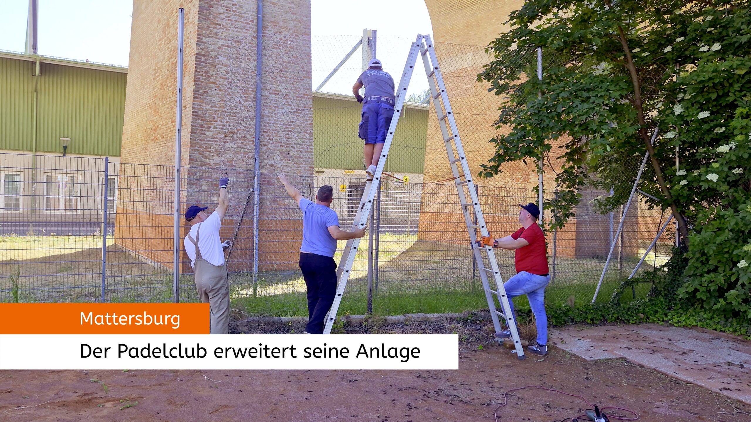 Padelclub Mattersburg erweitert die Anlage