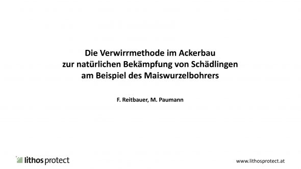 Die Verwirrmethode im Ackerbau