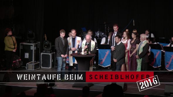 Weintaufe im Hause Scheiblhofer 2016