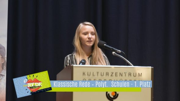 Redewettbewerb 2019 – Klassische Rede – Polytechnischer Lehrgang