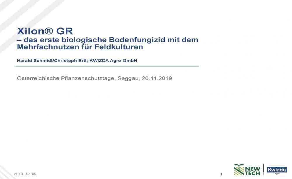 Read more about the article XilonGR –das erste biologische Bodenfungizid mit dem Mehrfachnutzen für Feldkulturen