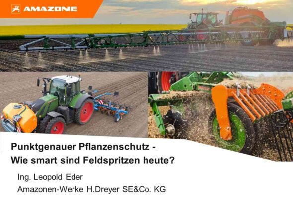 Punktgenauer Pflanzenschutz – Wie smart sind Feldspritzen heute?