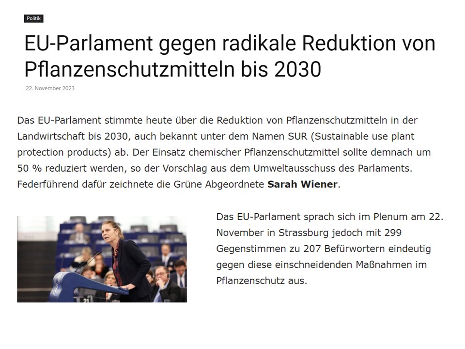 Read more about the article Eröffnung Pflanzenschutztage 2023