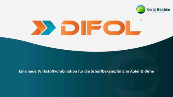 DIFOL® – Eine neue Wirkstoffkombination für die Schorfbekämpfung in Apfel und Birne