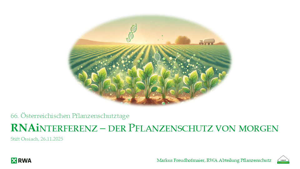 Mehr über den Artikel erfahren RNAiNTERFERENZ – DER PFLANZENSCHUTZ VON MORGEN