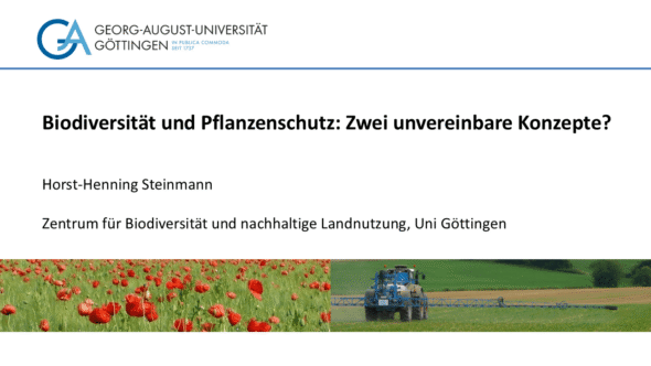 Biodiversität und Pflanzenschutz: Zwei unvereinbare Konzepte?