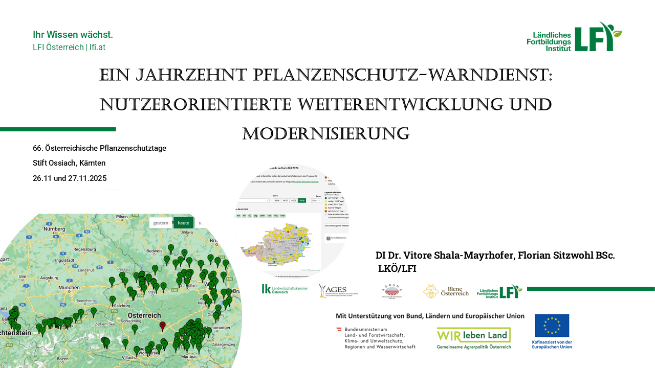 Mehr über den Artikel erfahren Ein Jahrzehnt Pflanzenschutz-Warndienst:Nutzerorientierte Weiterentwicklung und Modernisierung