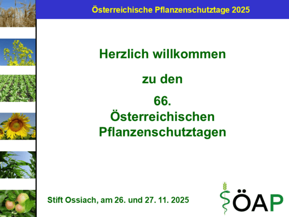 Österreichische Pflanzenschutztage 2025